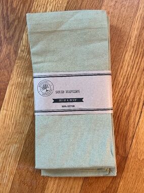 Set of 4 High Quality Cotton Napkins-Brand New!